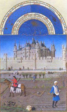 03e0580fab-limburg kalender tres riches heures, f 10v oktober